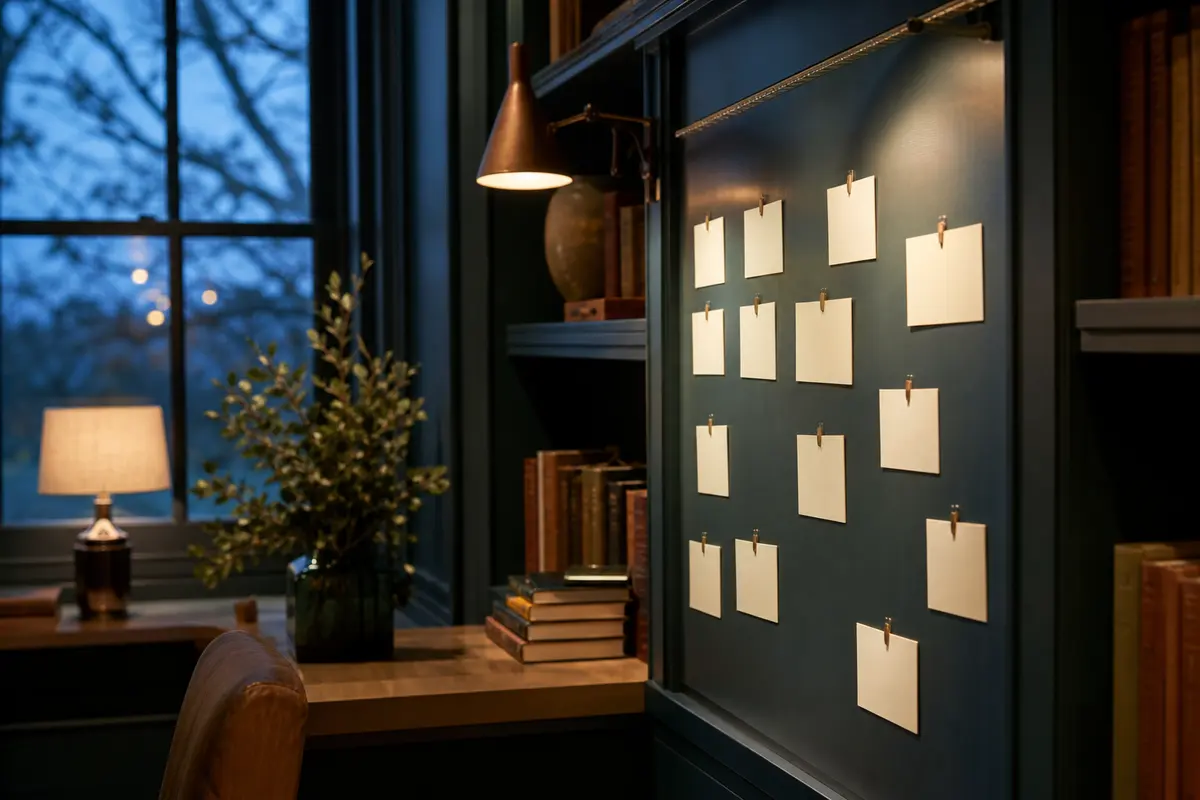 Editorial marketing planning scene for AI SEO in Hudsonville, Michigan