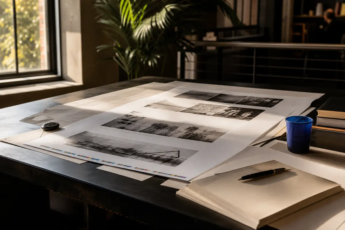 Editorial marketing planning scene for Local Service Ads in Midland, Michigan