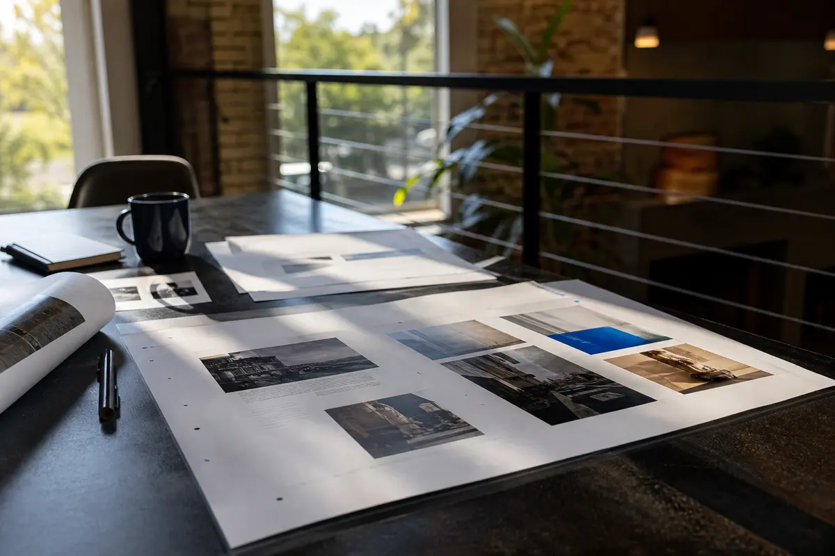 Editorial marketing planning scene for Reputation & Reviews in Mount Pleasant, Michigan