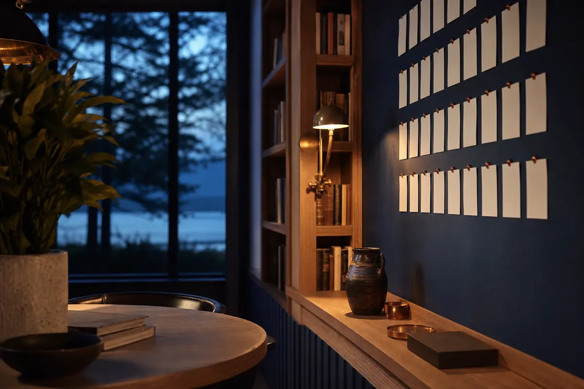 Editorial marketing planning scene for Norton Shores, Michigan