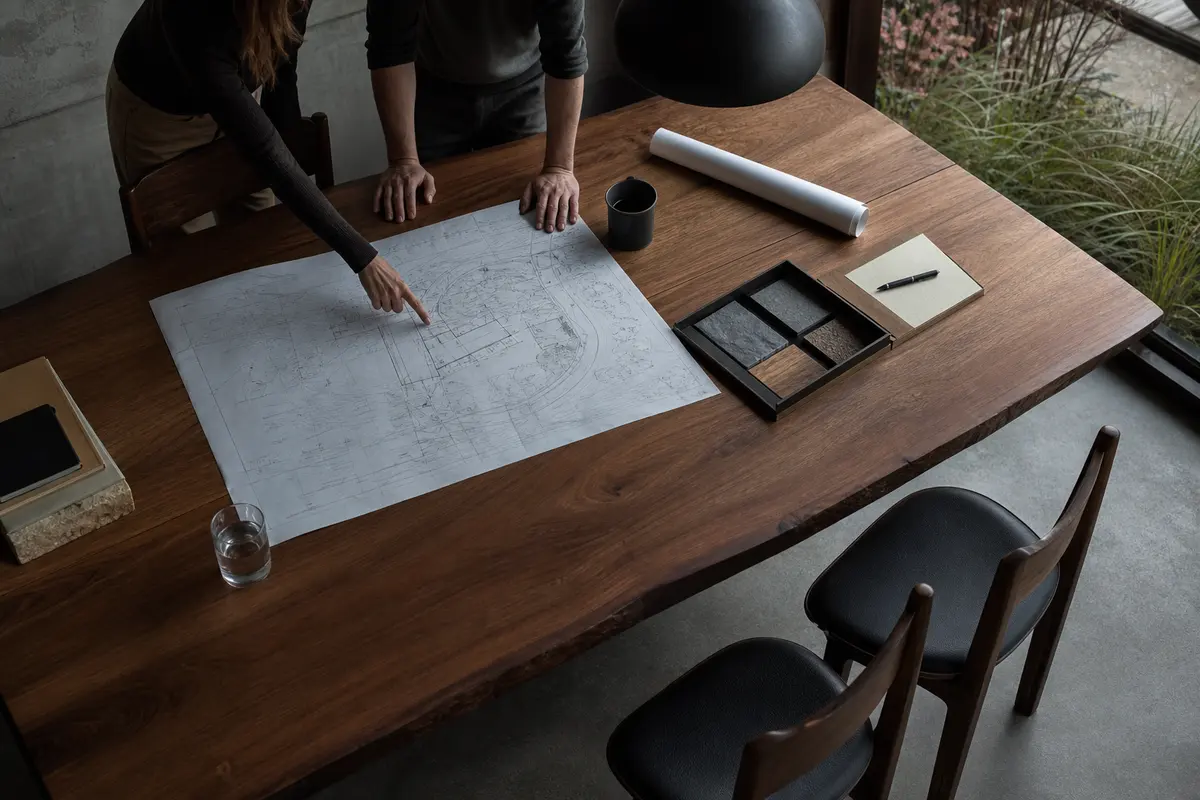 Editorial platform planning scene for Custom Software in Riverview, Michigan