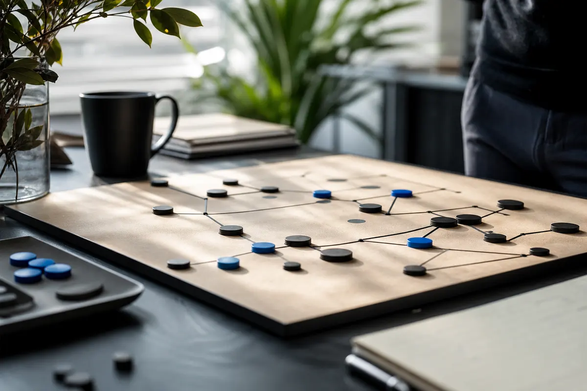 Editorial platform planning scene for Custom Software in Rochester, Michigan