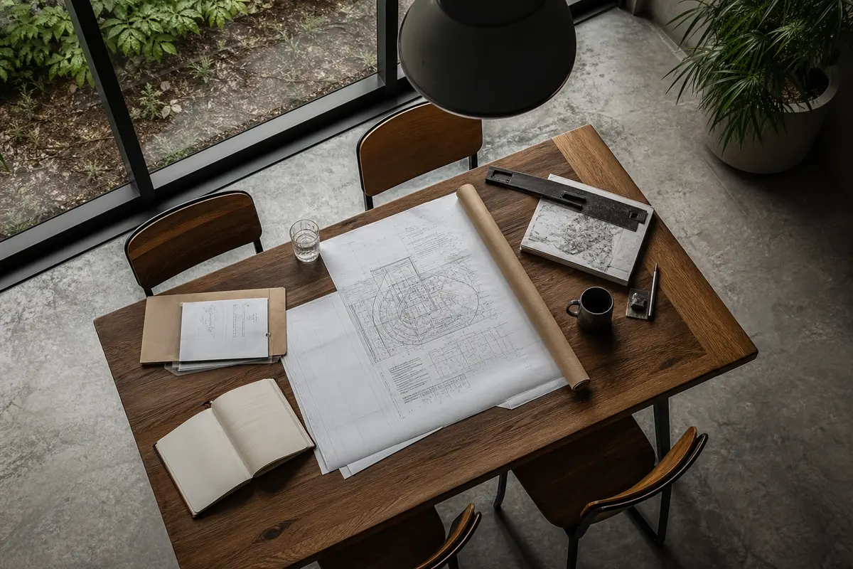 Editorial platform planning scene for Custom Software in Romulus, Michigan