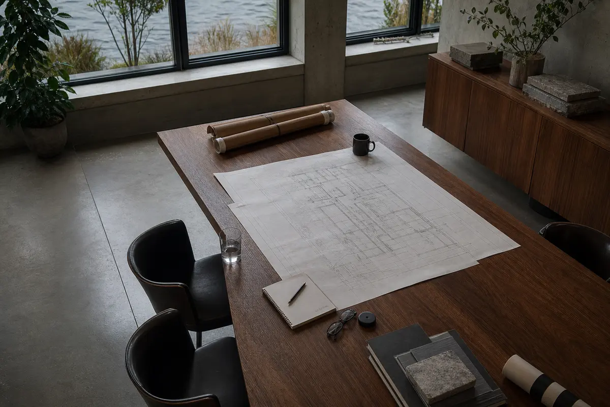 Editorial platform planning scene for Custom Software in Sault Ste. Marie, Michigan