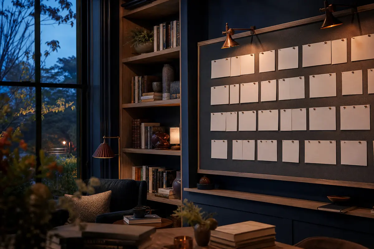 Editorial marketing planning scene for Walker, Michigan