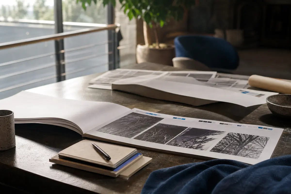 Editorial marketing planning scene for Legal News in Walled Lake, Michigan