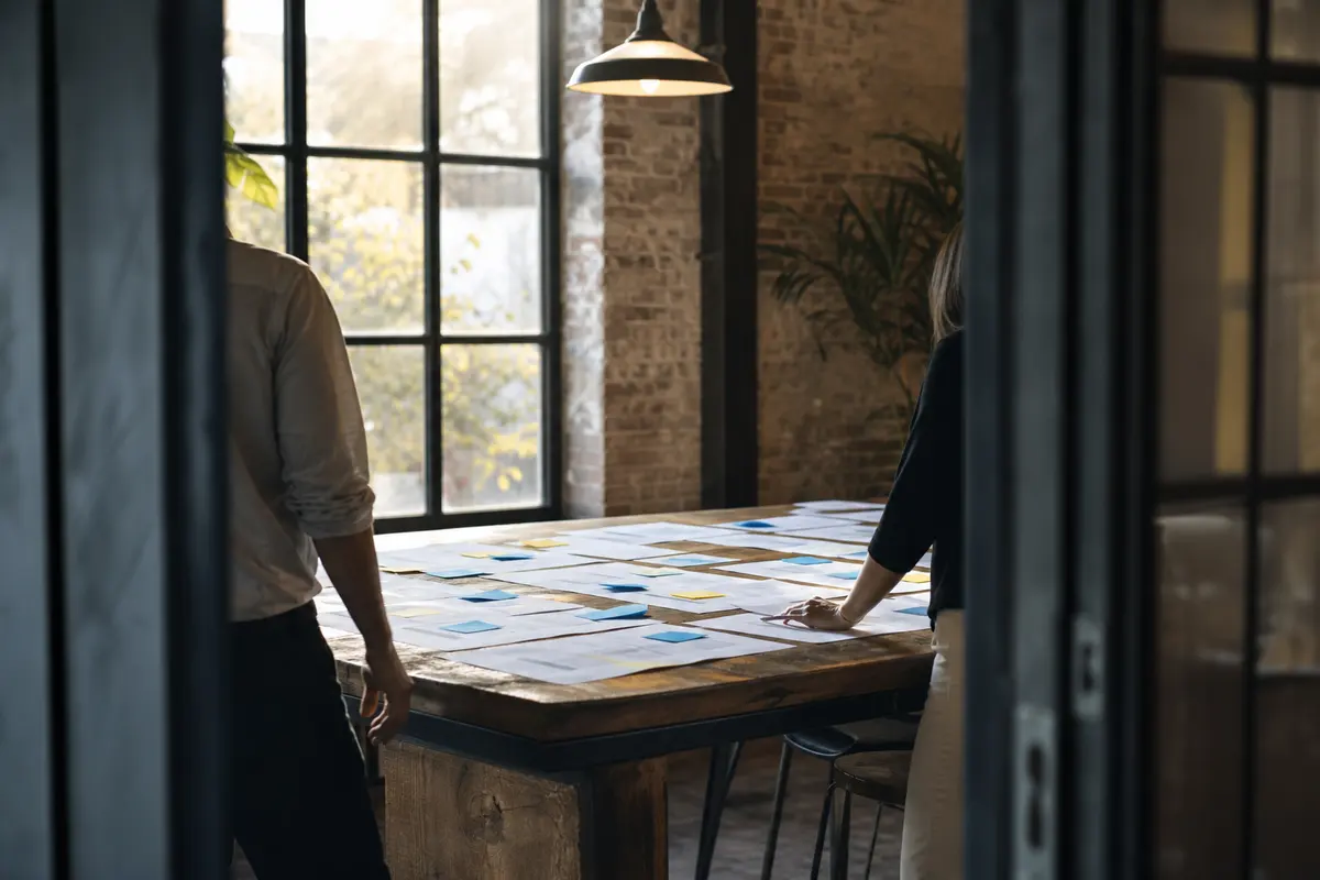 Editorial marketing planning scene for Wixom, Michigan