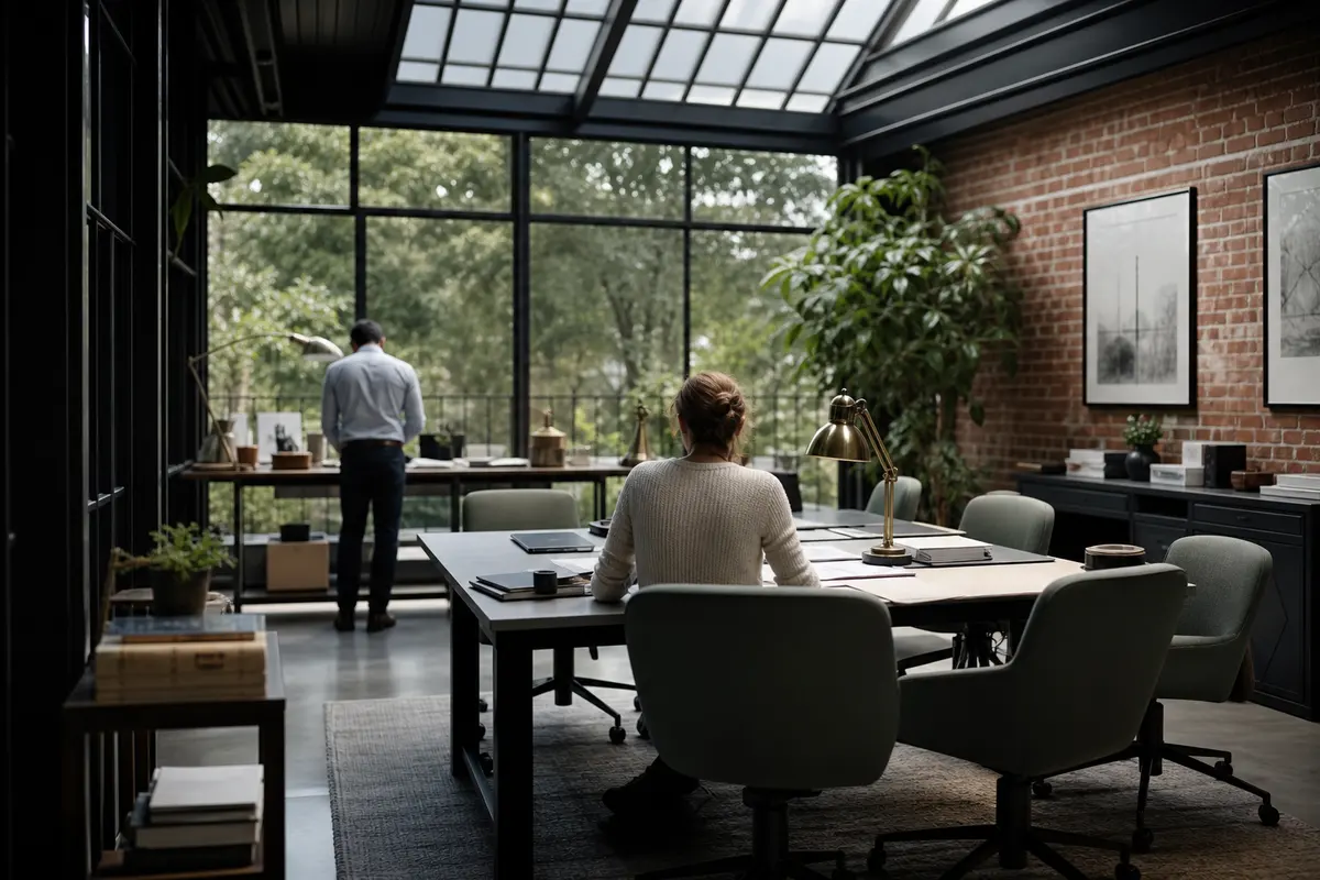 Editorial marketing planning scene for Legal News in Woodhaven, Michigan