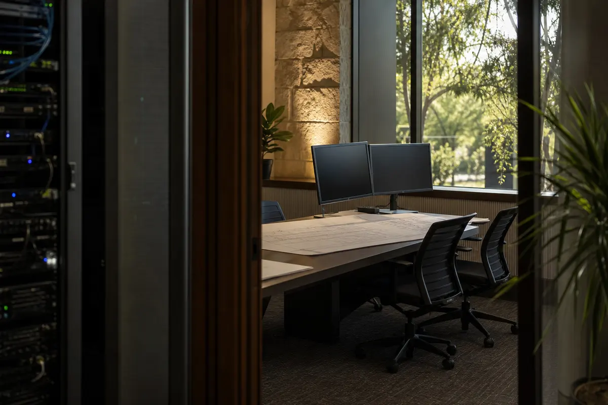 Editorial platform planning scene for Custom Software in Alexandria, Minnesota