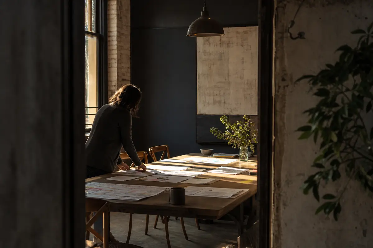 Editorial marketing planning scene for Legal News in Baxter, Minnesota