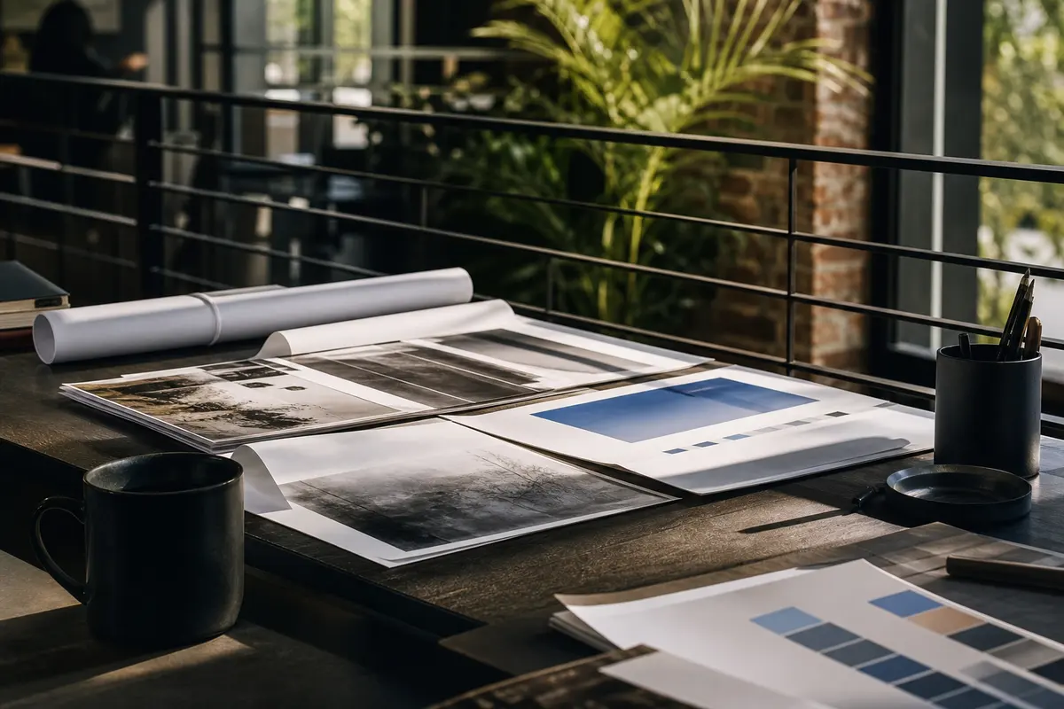 Editorial marketing planning scene for Bemidji, Minnesota