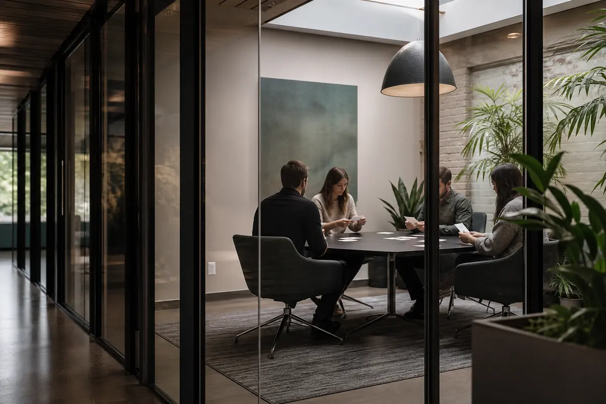 Editorial intake planning scene for Lead Attribution in Big Lake, Minnesota