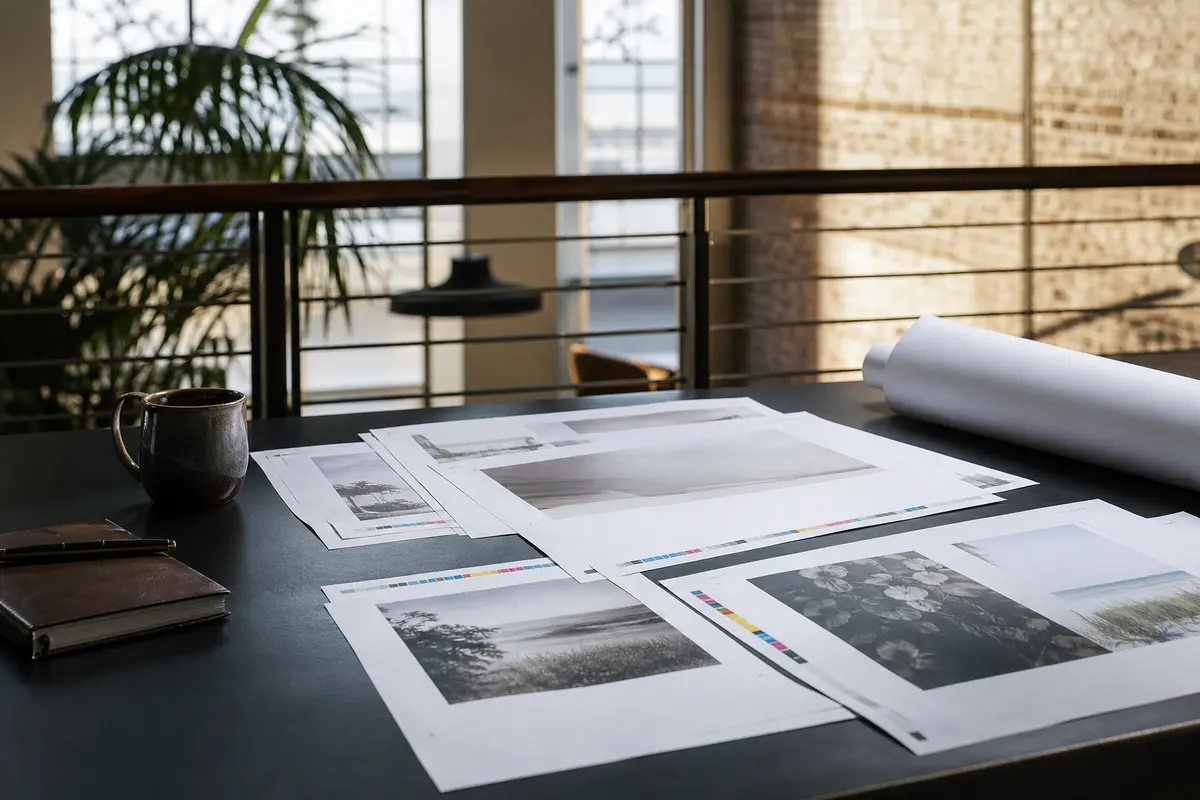 Editorial marketing planning scene for Hopkins, Minnesota