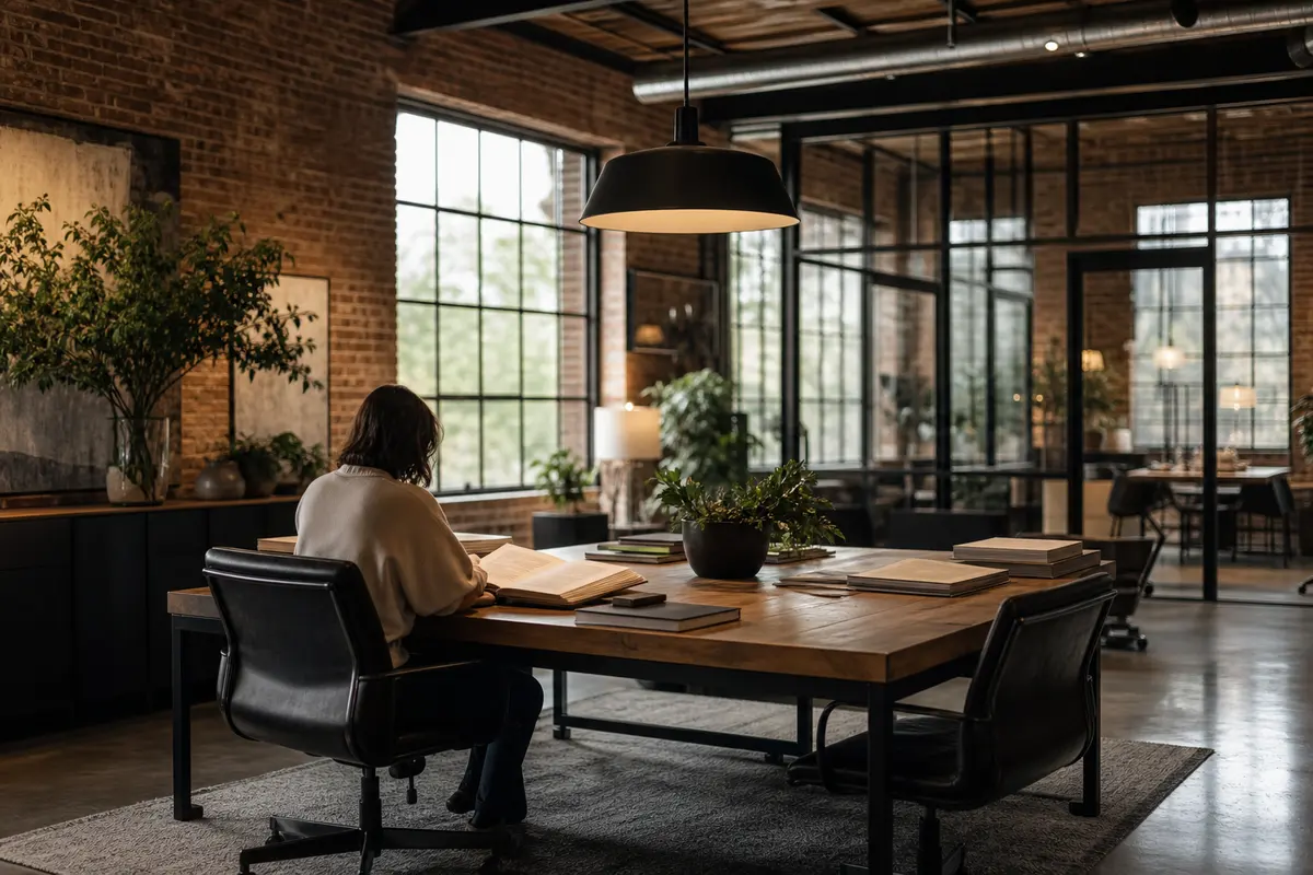 Editorial marketing planning scene for Legal News in Hutchinson, Minnesota