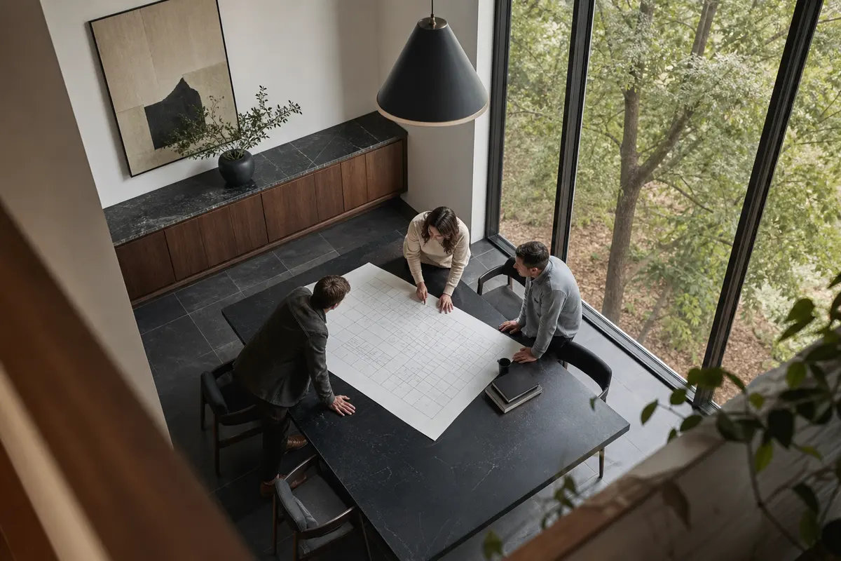 Editorial marketing planning scene for North Branch, Minnesota