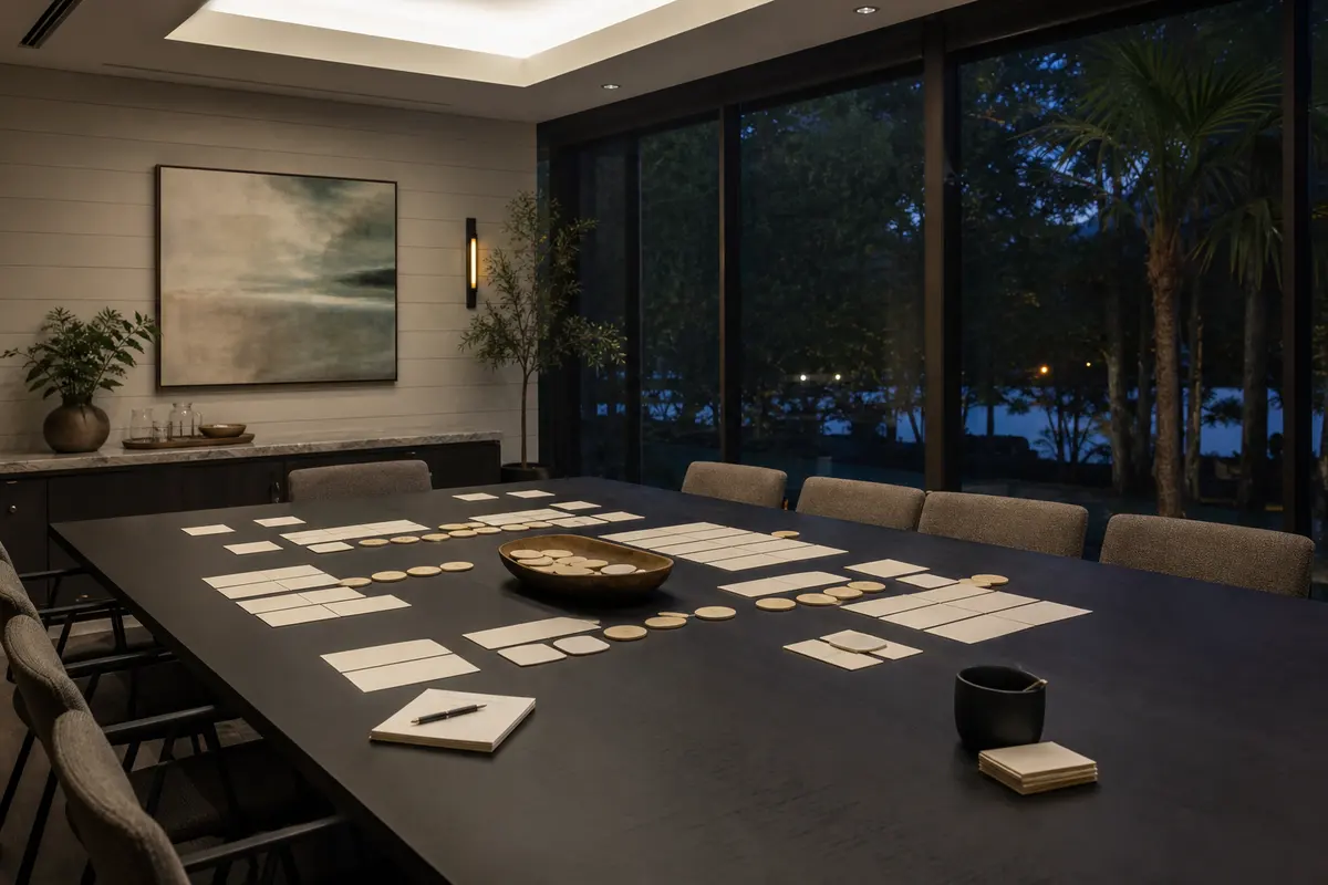 Editorial platform planning scene for Dedicated Hosting in Orono, Minnesota