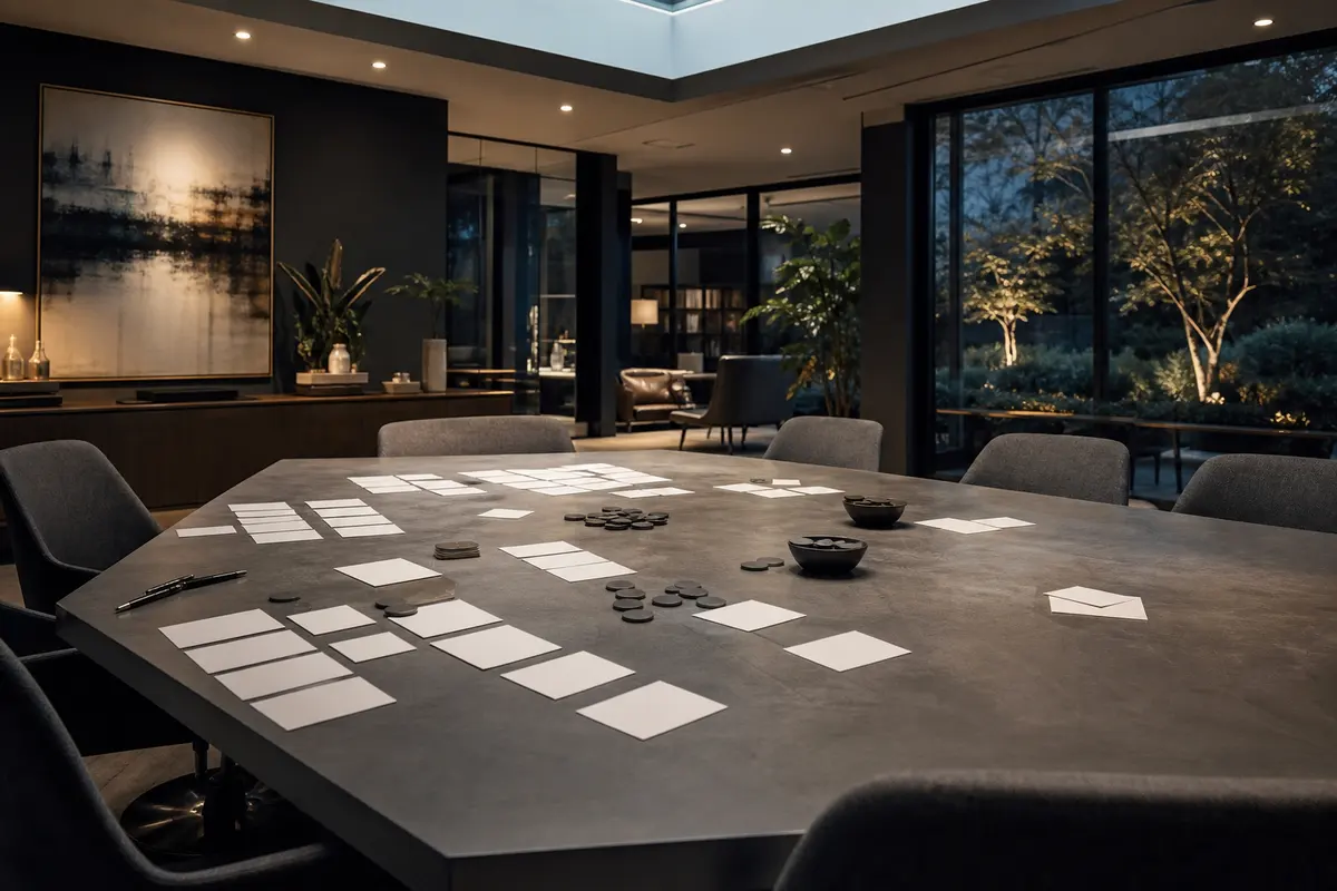 Editorial platform planning scene for Dedicated Hosting in Prior Lake, Minnesota