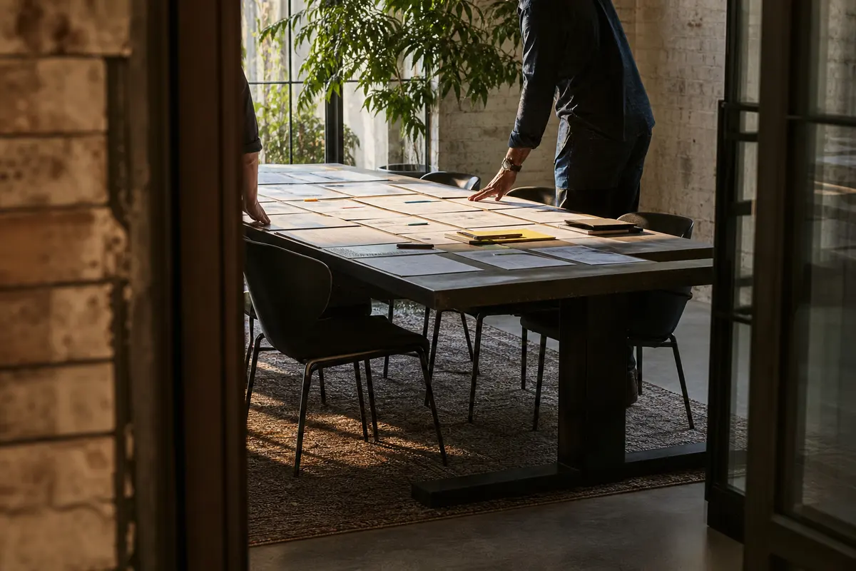 Editorial marketing planning scene for Ramsey, Minnesota