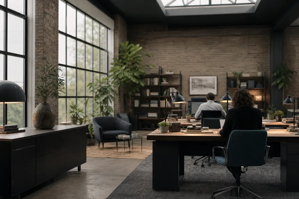 Editorial marketing planning scene for Legal News in Rogers, Minnesota
