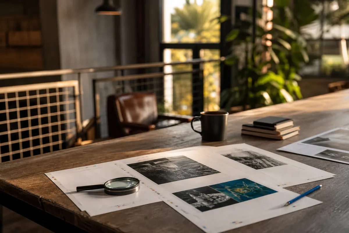 Editorial marketing planning scene for St. Francis, Minnesota