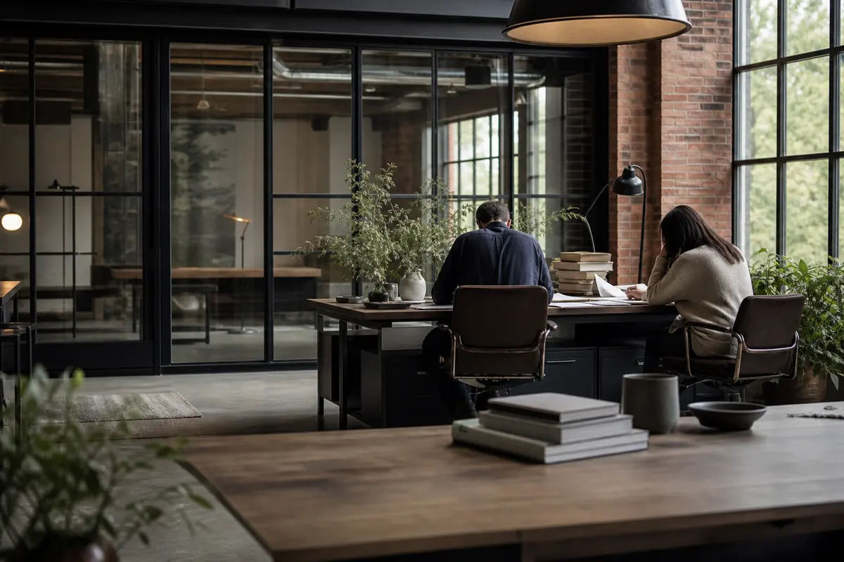 Editorial marketing planning scene for Legal News in St. Louis Park, Minnesota
