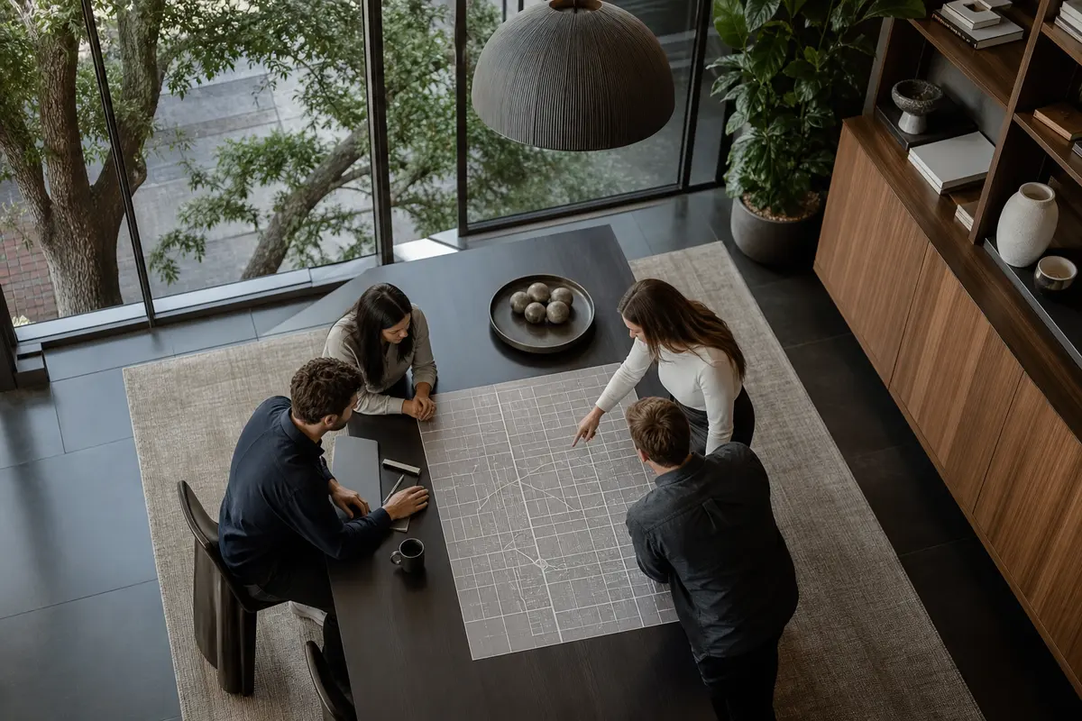 Editorial marketing planning scene for Shakopee, Minnesota