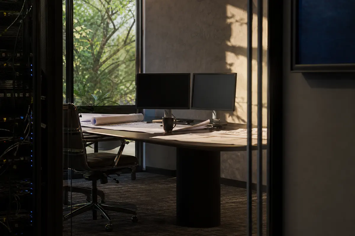 Editorial platform planning scene for Custom Software in Shoreview, Minnesota