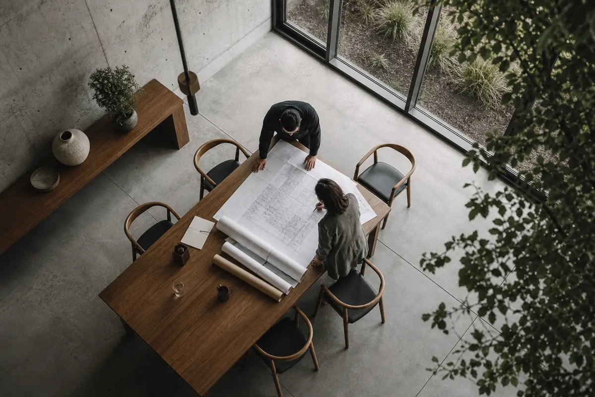 Editorial platform planning scene for Custom Software in Vadnais Heights, Minnesota