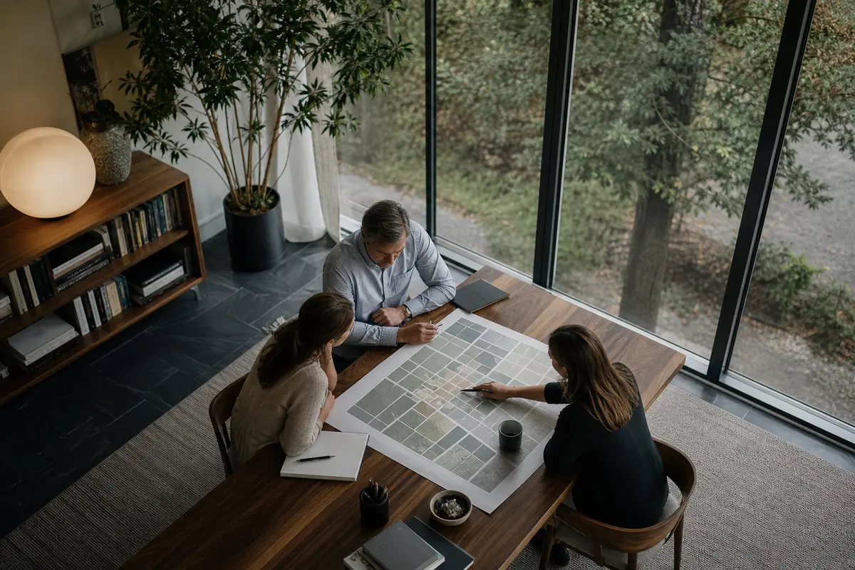 Editorial marketing planning scene for Worthington, Minnesota