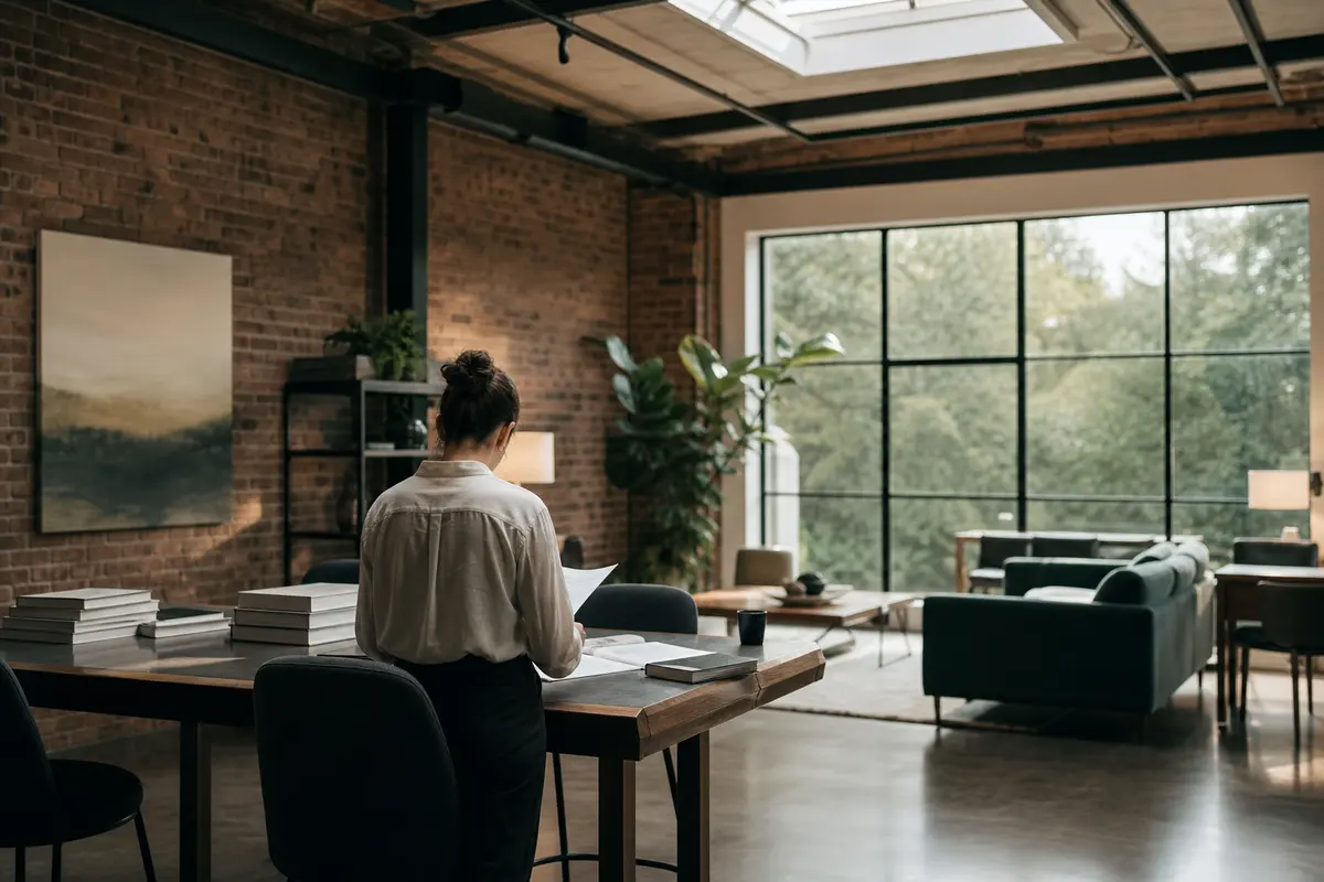 Editorial marketing planning scene for Brandon, Mississippi
