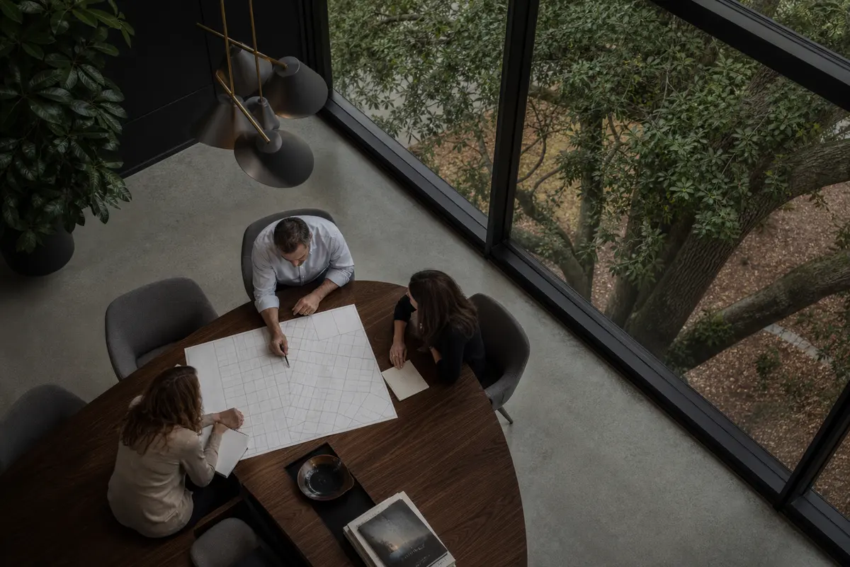 Editorial marketing planning scene for Programmatic SEO in Greenwood, Mississippi
