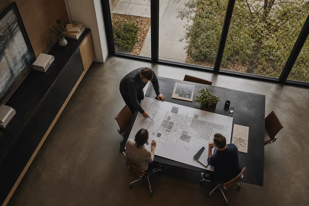 Editorial marketing planning scene for University, Mississippi
