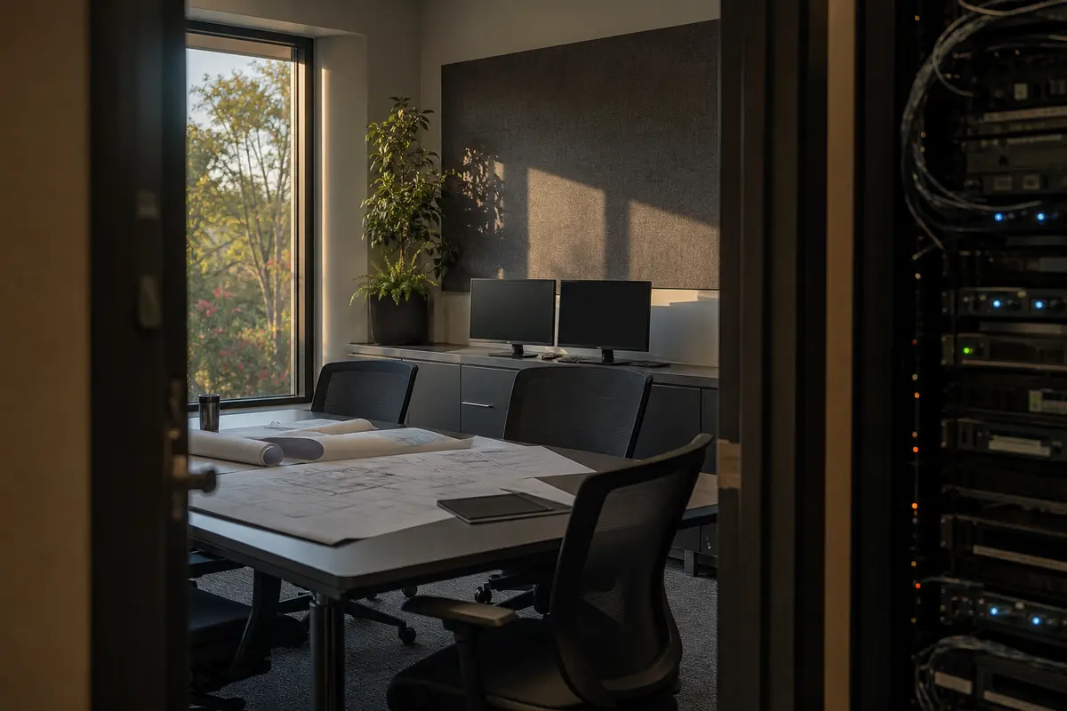 Editorial platform planning scene for Custom Software in Yazoo City, Mississippi