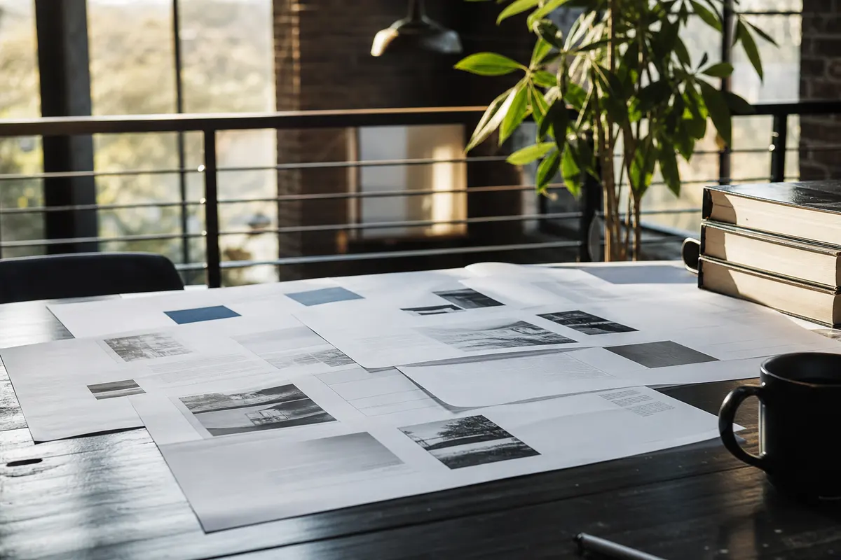 Editorial marketing planning scene for Berkeley, Missouri