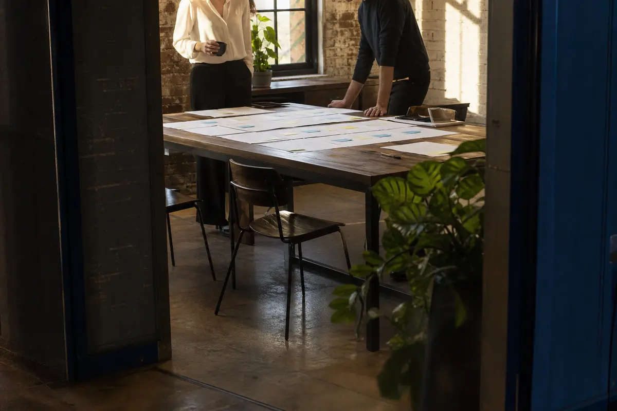 Editorial marketing planning scene for Crestwood, Missouri