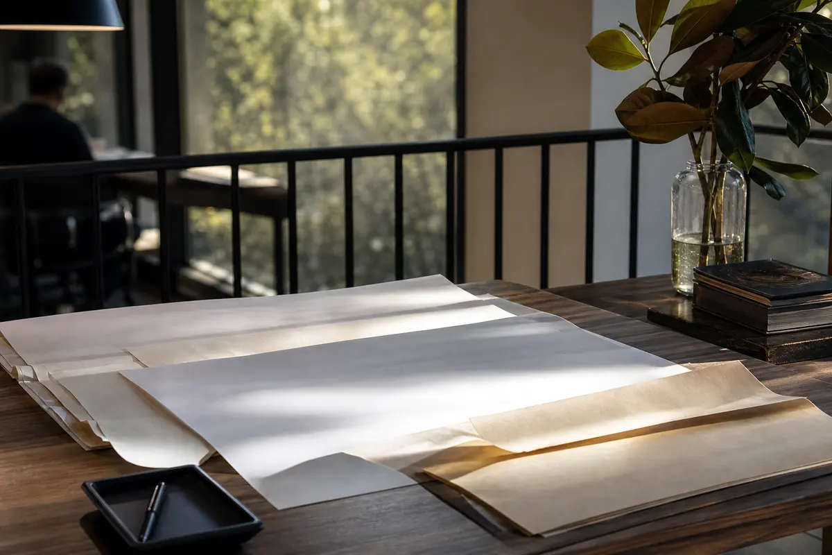 Editorial marketing planning scene for Des Peres, Missouri