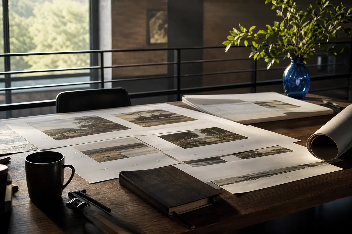 Editorial marketing planning scene for Legal News in Farmington, Missouri
