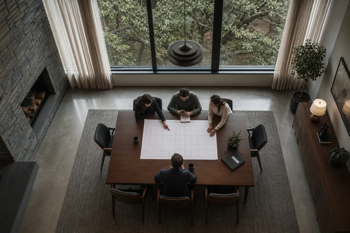 Editorial marketing planning scene for Legal News in Lake St. Louis, Missouri