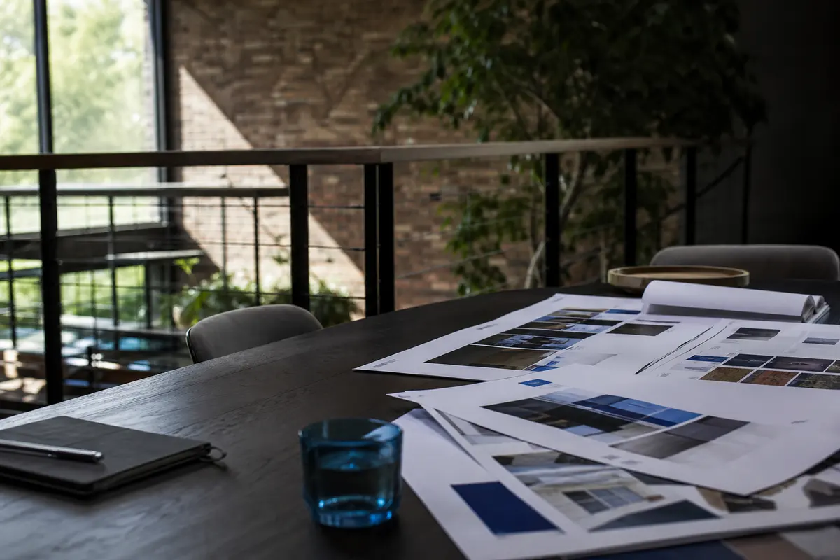 Editorial marketing planning scene for Local Service Ads in Lee's Summit, Missouri
