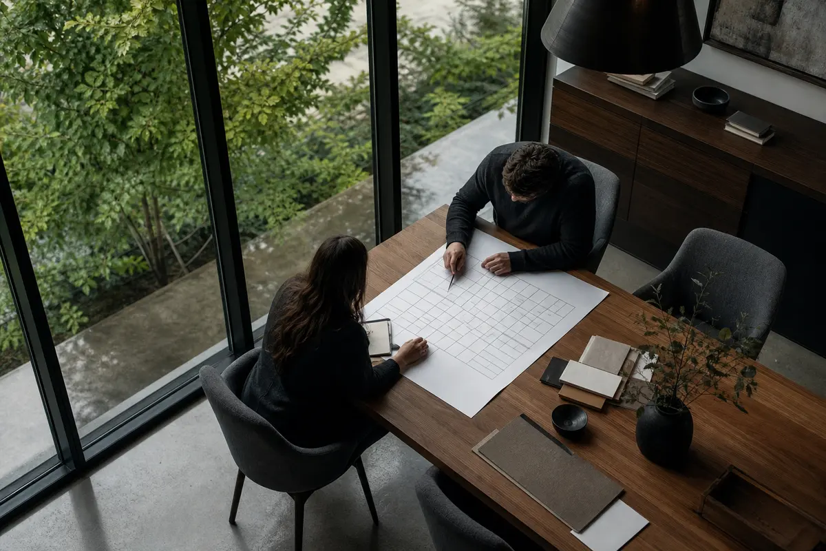 Editorial marketing planning scene for Olivette, Missouri