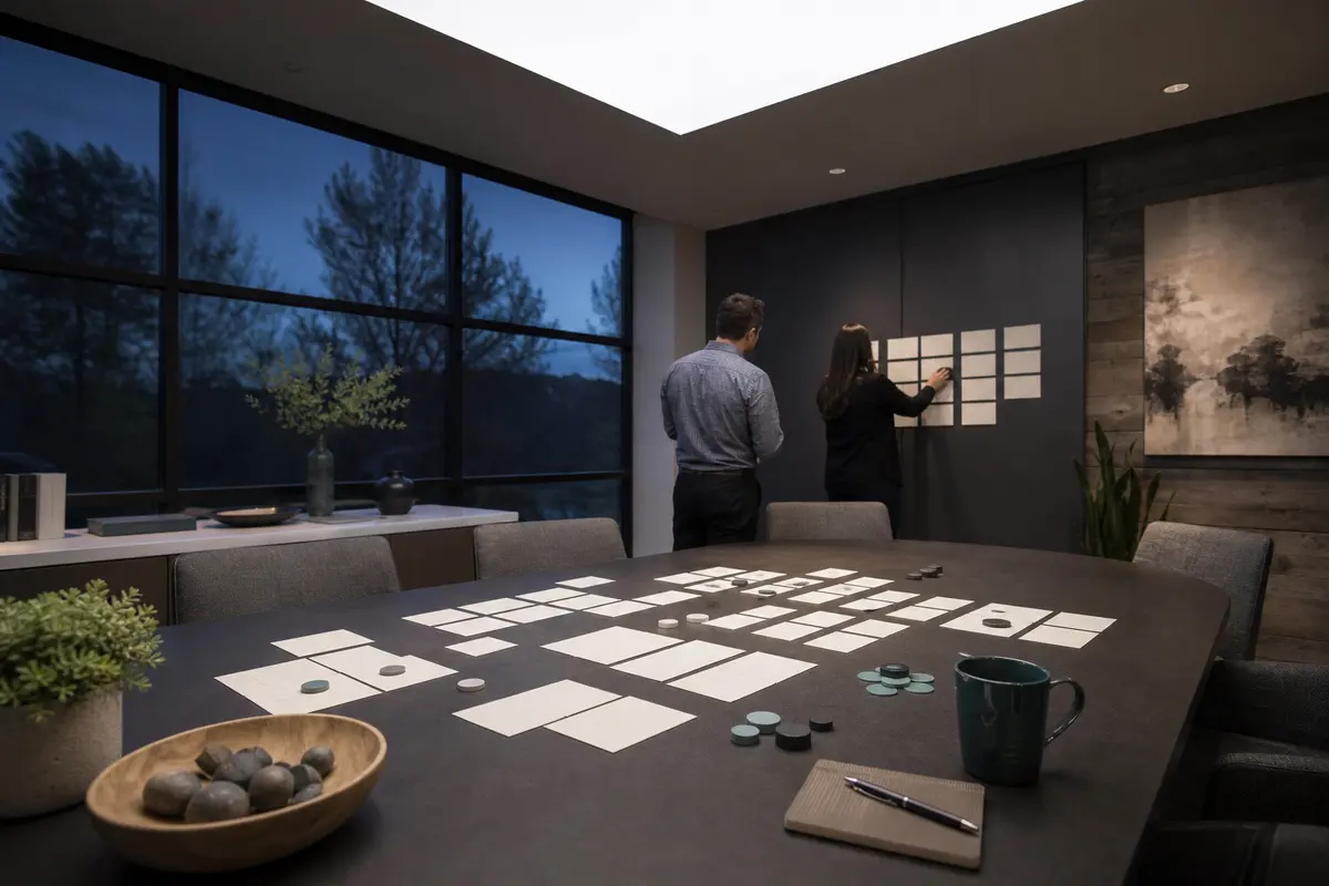 Editorial platform planning scene for Dedicated Hosting in Ozark, Missouri