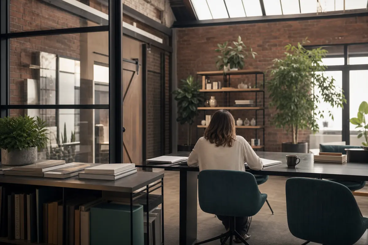 Editorial marketing planning scene for Richmond, Missouri