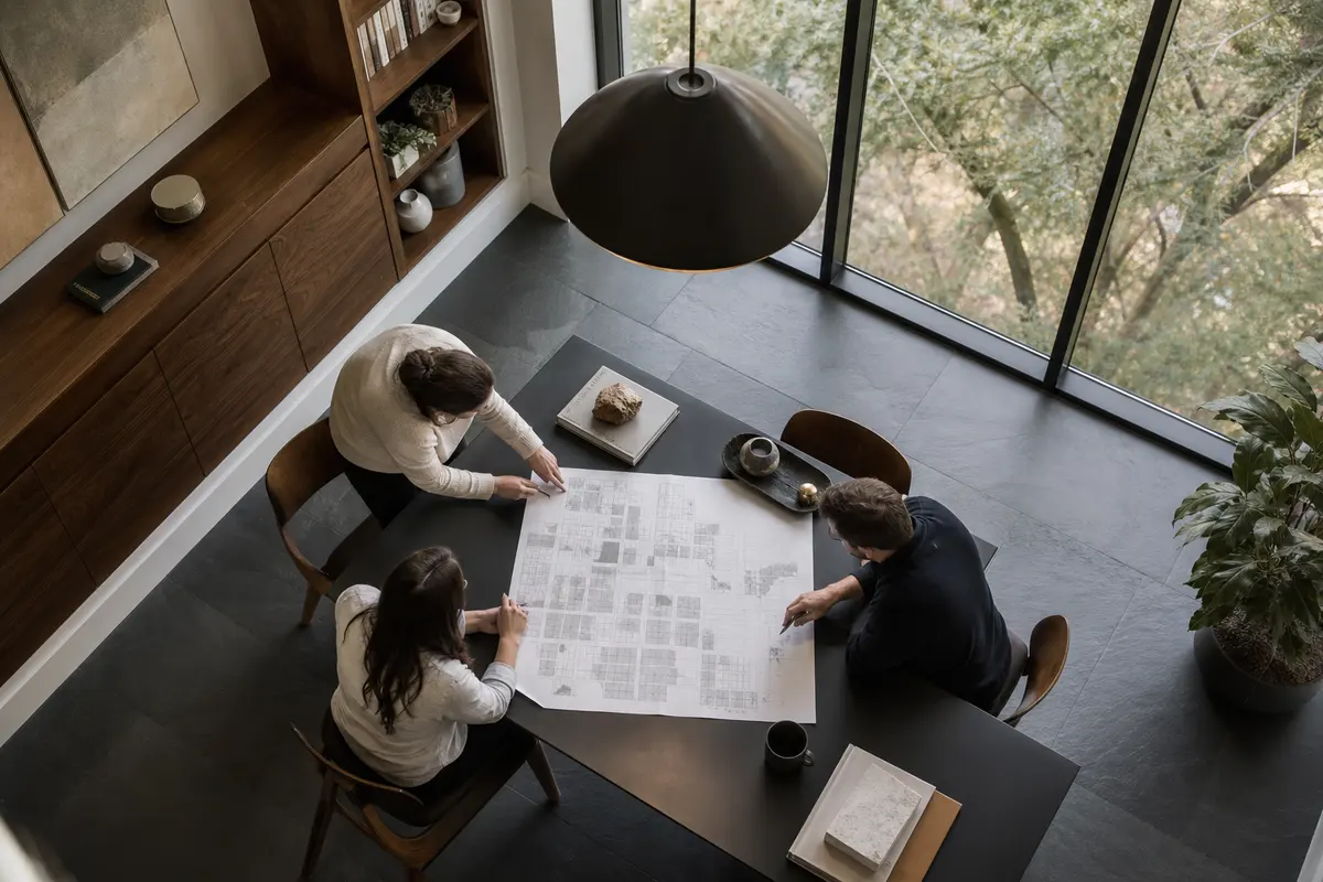 Editorial marketing planning scene for Legal News in Shrewsbury, Missouri