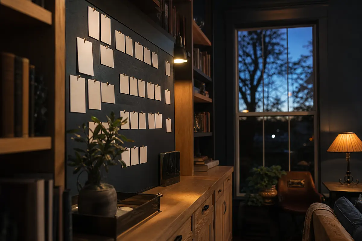 Editorial marketing planning scene for Trenton, Missouri