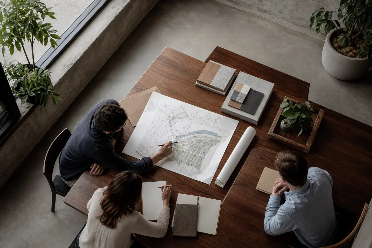 Editorial platform planning scene for Custom Software in Union, Missouri
