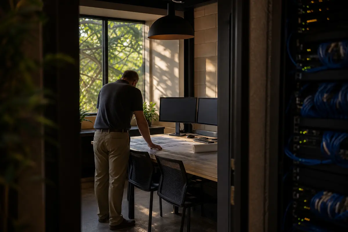 Editorial platform planning scene for Custom Software in Webster Groves, Missouri