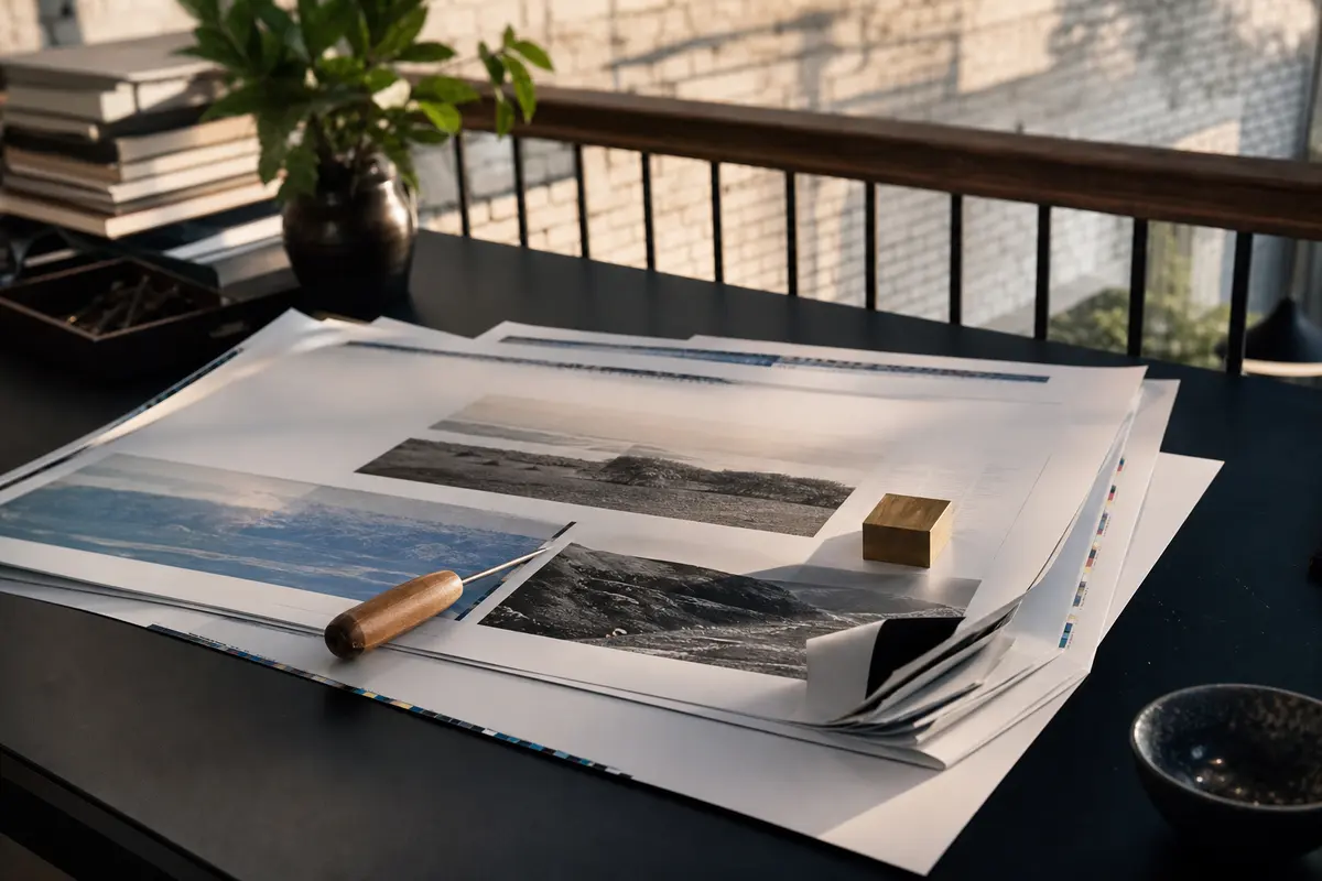Editorial marketing planning scene for Lewistown, Montana