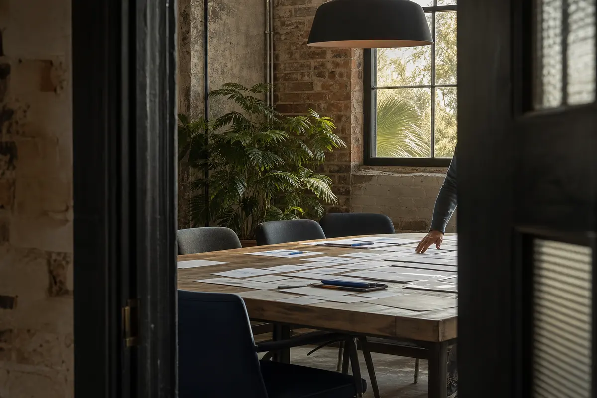 Editorial marketing planning scene for Kearney, Nebraska