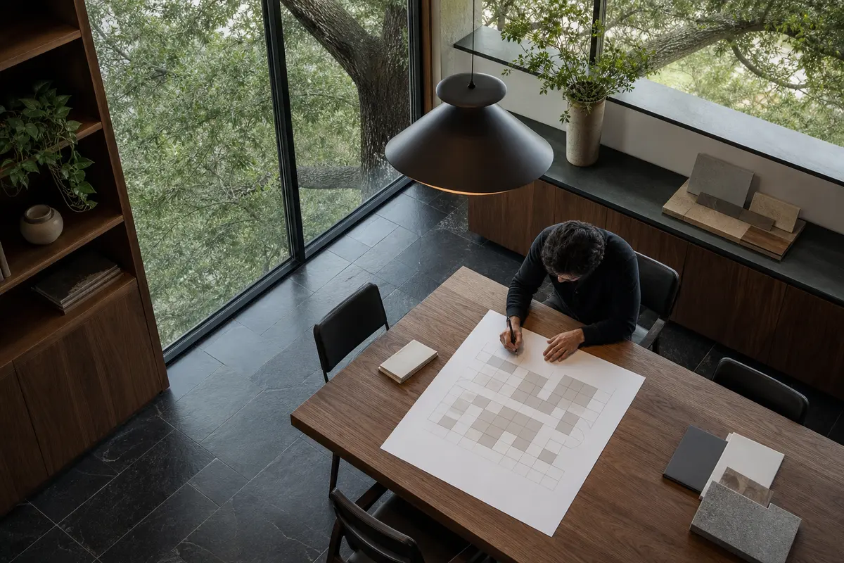 Editorial marketing planning scene for Legal News in Lexington, Nebraska