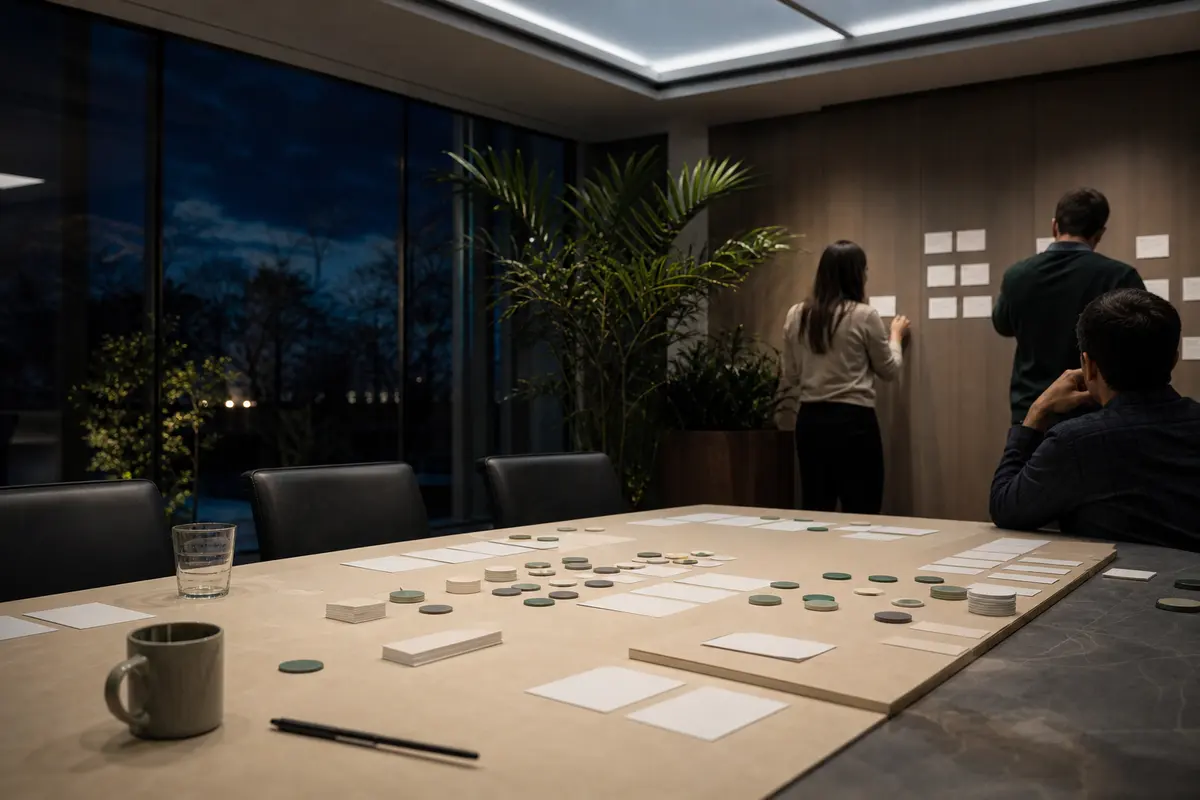 Editorial platform planning scene for ROI Dashboard in Omaha, Nebraska